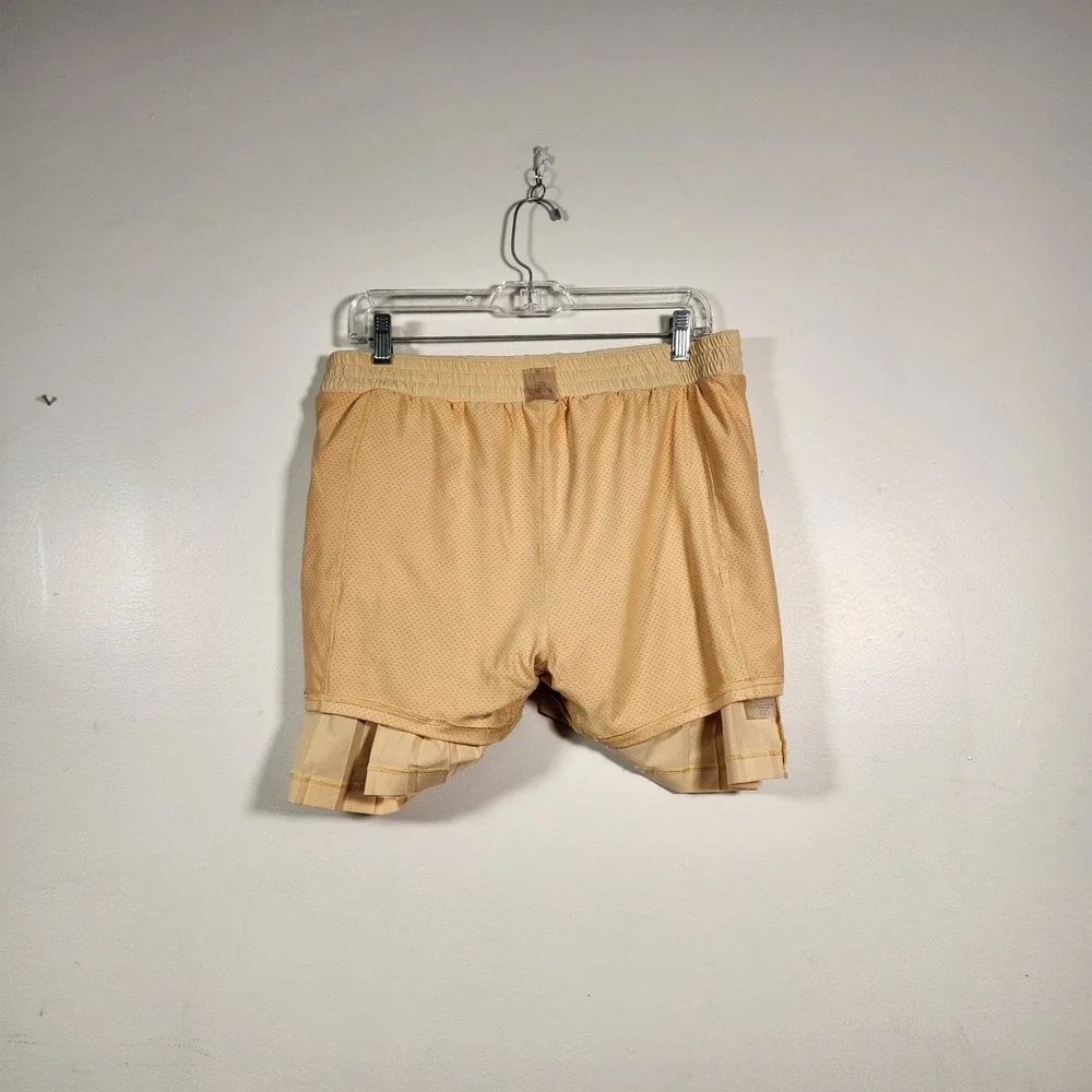CALIA by CARRIE UNDERWOOD Golf Tennis Pickleball Skort Womens L Butter Yellow